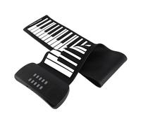 Wakects Piano Enrollable, Altavoz 16 Tonos 6 Demostraciones de Piano de Silicona Portátil de Silicona Teclado Silencioso Flexible para Niños Principiantes (61 llaves)