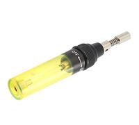 Wakects Pluma de Soldador de Gas, Soldador de Butano Recargable con Cuerpo de Aleación de Plástico y Aluminio, Capacidad de 8 Ml, Llama de 2372 °F Punta de 842 °F, Inalámbrico para Reparación de PCB