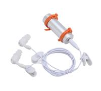 Wakects Reproductor MP3 Impermeable 8GB, Reproductor de Música para Natación IPX8 con Auriculares Acuáticos y Correa Ajustable, 8 Horas de Reproducción para Nadar, Bucear, Correr (Silver)