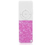Wakects Reproductor MP3, Reproductor de Música Portátil Delgado Ligero HiFi Sonido sin Pérdidas con Chip de Reducción de Ruido para Gimnasio Al Aire Libre (Rojo púrpura)