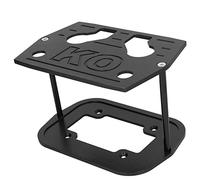 Wakects Soporte de Bandeja de Sujeción de Batería para Baterías Optima 34/78, Metal de Primera Calidad, Resistente a Impactos, Montaje Seguro para Automóviles, Camiones, Barcos, Vehículos Todo