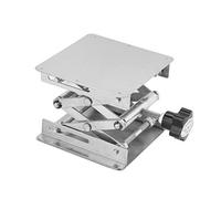 Wakects Soporte de elevación de Laboratorio, Mesa Elevadora de Tijera, Plataforma elevadora de Acero Inoxidable,para Escuelas, institutos de investigación, Laboratorios