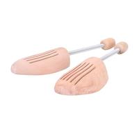 Wakects Soporte de Zapatos de Madera, Guardián de árboles de Zapatos de 2 Piezas con Columna de Primavera, Adecuado para Todos los Tamaños, Forma Mejorada del, Hecho de Material de Madera, Prevenir