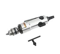 Wakects Taladro de Aire Recto, 3/8 Pulgada Aleación de Zinc | Herramienta industrial neumática, velocidad sin carga de 2200 rpm, par de torsión de 2,1 N.m, acceso a espacios reducidos,