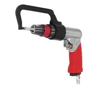 Wakects Taladro Neumático para Puntos de Soldadura, Removedor de Soldadura con Mandril M8 1600rpm, Entrada de Aire 1/4 Pulgadas, Rotación Estable con Brocas de 6.5mm y 8mm para