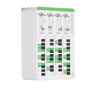 Wakects Tarjetas Didácticas Musicales, Tabla de Teclado de Notas de Piano, Tarjetas Didácticas de Acordes Codificadas por Colores, 100 Acordes de Piano Aptos para Principiantes con