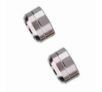 Wakects TC4 Brake Caliper Spperer Pernan Junta Mini Diseño de Titanio Espacario de Freno de Aleación con Plano Inclinado Diseño de Convexo para Bicicleta de Montaña Cross-country Riding (Color Ti)