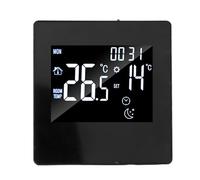 Wakects Termostato Inteligente Termostato Programable con Pantalla LCD Carcasa para PC 41 X 86 X 86 Mm 41 a 140 Grados Fahrenheit 4500 W para Calefacción por Suelo Radiante de Hotel en Casa (Tipo