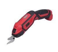 Wakects Tijeras Eléctricas Inalámbricas, Cortador de Tela de Mano Recargable, Corte Rápido 11000 Rpm, Perfecto para Proyectos de Artesanía de Cuero y PVC (con hoja de aleación (2 piezas))