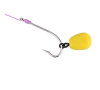 Wakects Tornillos de Cebo de Pesca de 10 Piezas Accesorios de Tornillo de Pesca de de Acero Tackle Terminal de Bucle con Accesorio Seguro para una Conexión Rápida de la Línea de Fácil