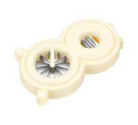 Wakects Trituradora de Cebollas Verdes Cortador de Cebolletas de Acero Inoxidable con 12 Cuchillas 9 X 5 X 3 Cm Cortadora Manual de Verduras para Preparación de Cocina Ensalada Adorne Hierbas