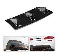 Wakects Universal Car Fin Diffuser Lip Spoiler Spoiler para la Mayoría de los Automóviles, Fácil de Instalar, Diseño Elegante, Aumento del Rendimiento Aerodinámico, Aplicación, Servicio (Pequeño