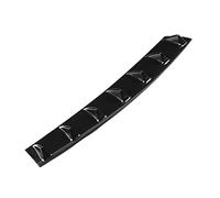 Wakects Universal Car Fin Diffuser Lip Spoiler Spoiler para la Mayoría de los Automóviles, Fácil de Instalar, Diseño Elegante, Aumento del Rendimiento Aerodinámico, Aplicación, Servicio (L)