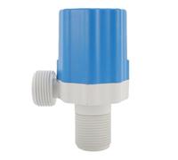Wakects Válvula Automática de Control de Nivel de Agua Válvula de Flotador de Nailon Gestión Eficiente del Agua Rosca de 1 Pulgada para Tanque de Calentador Solar Piscina (Entrada superior)
