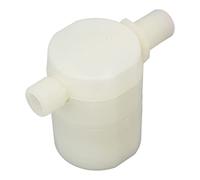 Wakects Válvula de Control de Nivel de Agua Válvula de Flotador Automática ABS G1 2 Rosca Macho Entrada Lateral 0,1 a 10 Kg Presión para Tanque de Agua Torre de Cisterna de Inodoro Uso de Caldera