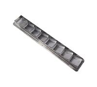 Wakects Ventilín de Barcos Acero Inoxidable 8 Ranuras Pantalvasiones de Ventilador Marina Ciega con Montaje Fijo para Control de Flujo de Aire Superior