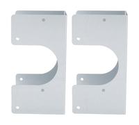 Wakects Zapatas para Pernos, Protectores de Pernos de Acero Galvanizado para Dobles 2X, Se Adapta a Tuberías de hasta 2,5 Pulgadas, Refuerza el Marco de Pared Perforado, Ayuda a Proteger el Cableado
