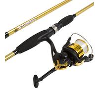 Wakeman - Combo de caña de Pescar y Carrete - 2 Piezas Strike Series de acción Media de 78 Pulgadas - Equipo de Pesca para lubina y Trucha (Dorado), 6.5 pies