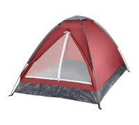 Wakeman Outdoors Camping Tent with Rain Fly and Carrying Bag Tienda de campaña al Aire Libre con Mosca de Lluvia y Bolsa de Transporte, Exteriores, Rojo, 2 Person