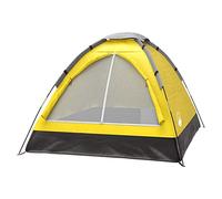 Wakeman Outdoors Camping Tent with Rain Fly and Carrying Bag Tienda de campaña al Aire Libre con Mosca de Lluvia y Bolsa de Transporte, Adultos Unisex, Amarillo, 2 Person