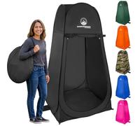 Wakeman Tienda de campaña portátil para la privacidad, Tienda de campaña instantánea, vestidor o Cabina de Inodoro portátil con Bolsa de Transporte para Camping, Playa o portón Trasero al Aire Libre