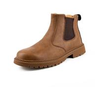 WaKsazlz Zapatos de Seguridad Botas con Puntera de Acero Hombres Mujeres Botas de Trabajo Ligero Cómodo Antideslizante Zapatos de Trabajo de Moda