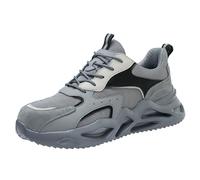 WaKsazlz Zapatos de Seguridad para Hombre Mujer Calzado Hombre Comodo Antideslizantes Zapatos de Trabajo Transpirable