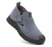 WaKsazlz Zapatos de Seguridad para Hombre Mujer Calzado Ligero Antideslizantes Zapatos de Trabajo Comodo Zapatillas Trabajo con Punta de Acero