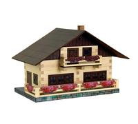 Walachia N. 43 - Chalet Alpino - Kit De Modelo De Madera - 195 Pzs
