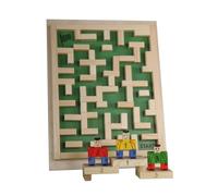 Walachia N. 52 - Laberinto - Kit De Construcción En Madera 100% Natural - 86 Pcs
