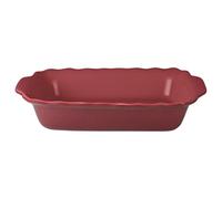 Wald Terrina rectangular de cerámica, arcilla de alta calidad - Fuente para cocción en horno y microondas, ideal para servir en mesa pasta, carne, perca y verduras - Diferentes tamaños y colores