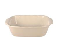 Wald Terrina rectangular de cerámica, arcilla de alta calidad - Fuente para cocción en horno y microondas, ideal para servir en mesa pasta, carne, perca y verduras - Diferentes tamaños y colores