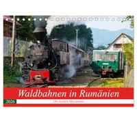 Waldbahnen in Rumänien - Die letzten Mocanitas (Tischkalender 2026 DIN A5 quer), CALVENDO Monatskalender: Dass Rumänien ein Eldorado für Waldbahnen ... der Fotografin Anneli Hegerfeld-Reckert
