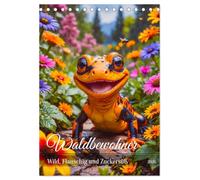 Waldbewohner - Wild, Flauschig und Zuckersüß (Tischkalender 2026 DIN A5 hoch), CALVENDO Monatskalender: Ein Kalender voller flauschiger, wilder und ... die Herzen im Sturm erobern.