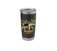Walden Colorado USA Moose Watching - Recuerdo gráfico novedoso Vaso térmico de acero inoxidable de doble pared