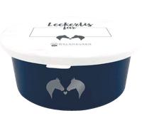 Waldhausen Barreño de Snacks con Tapa, 2 L - Azul medianoche Waldhausen