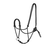 WALDHAUSEN Cabestro de nudo con anillo móvil, negro, VB