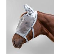 Waldhausen Cabezada de Pastoreo con Máscara Antimoscas, Gris Plata - Full + Waldhausen