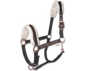 Waldhausen Cabezada Elegant, Negro/Oro Rosa - Full Waldhausen