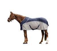 Waldhausen Colcha de verano, color azul y gris, 125 cm