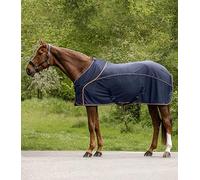WALDHAUSEN Manta de verano con mosca, color azul y naranja, 135 cm