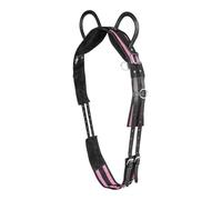 WALDHAUSEN Correa de larga duración con dos asas, sintético, MSH, negro/rosa rojo