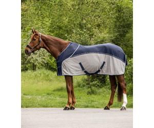 Waldhausen Manta Antimoscas de Verano Cooler, Azul Noche/Gris - 125 cm Waldhausen