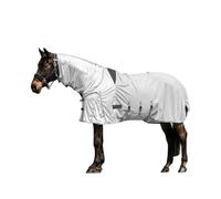 Waldhausen Manta antimoscas para el eccema, 125 cm, color gris y plateado