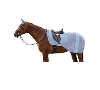 Waldhausen Manta de equitación Roma, azul pastel, pony