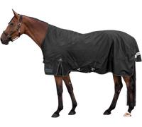 Waldhausen Manta de Exterior Arctic, High Neck 200 g, Negro - 165 cm Waldhausen