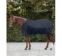 Waldhausen Manta de forro polar para exteriores, color azul oscuro, 145 cm