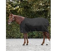 Waldhausen Manta de forro polar para exteriores, color negro, 115 cm