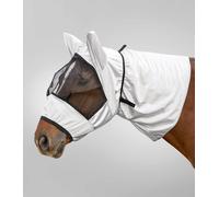 Waldhausen Máscara Antimoscas Anti-Eczema, Gris Plata - Pony Waldhausen