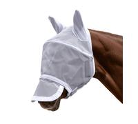 Waldhausen Máscara antimoscas Premium Space con protección para orejas y nariz, plata, WB